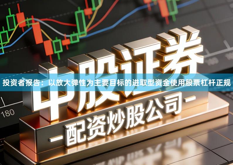投资者报告:以放大弹性为主要目标的进取型资金使用股票杠杆正规