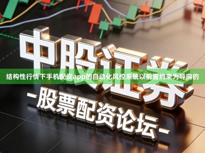 结构性行情下手机配资app的自动化风控系统以前置约束为导向的
